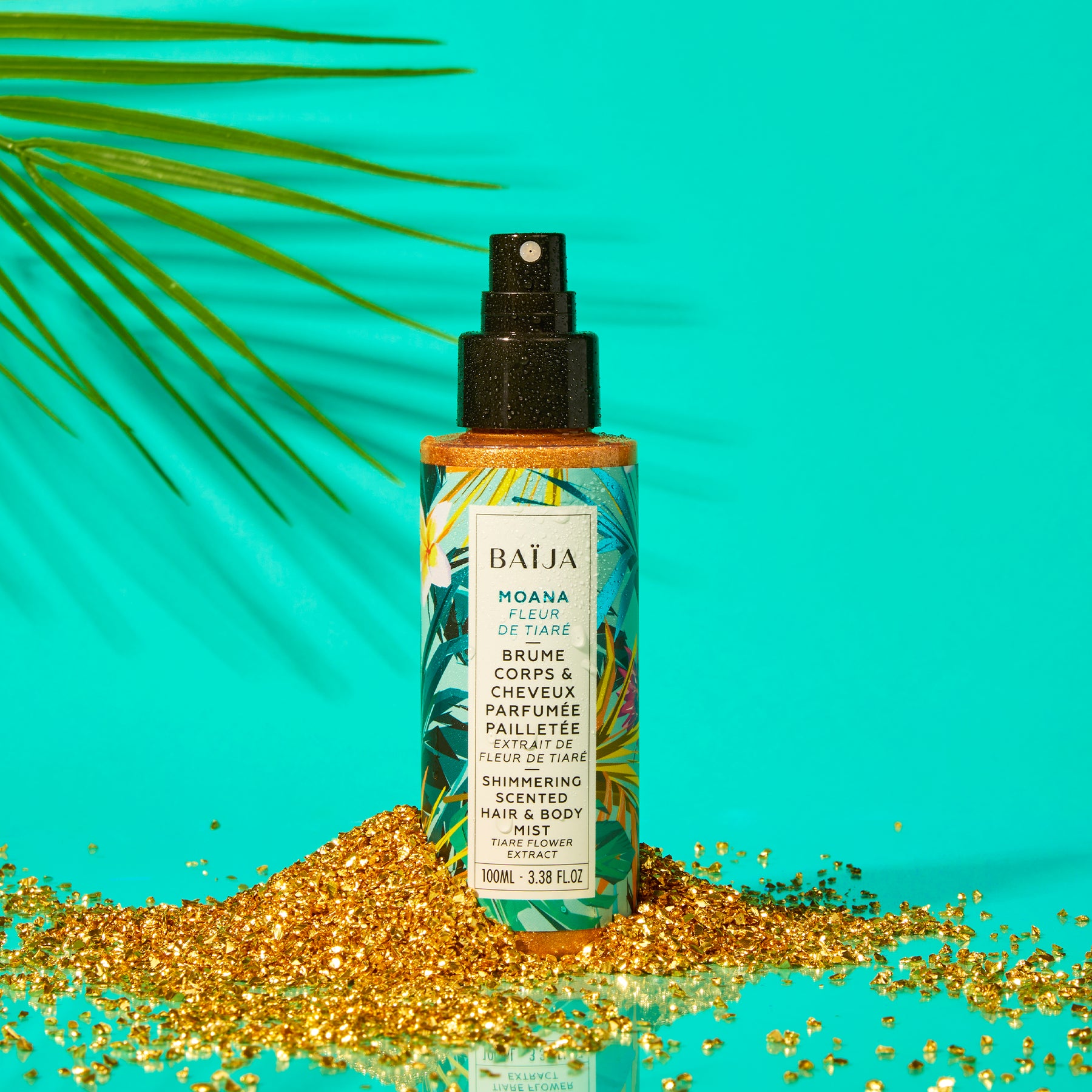 Brume Parfumée Pailletée Corps & Cheveux Moana • 100ml