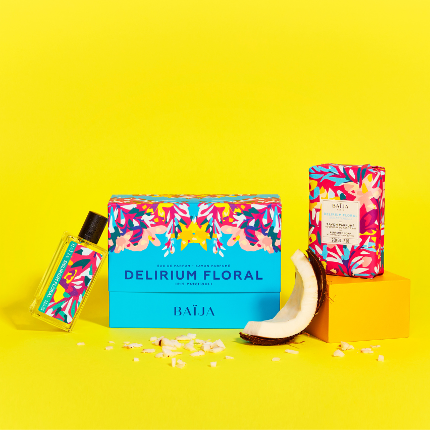 Coffret Saint Valentin Be My Crush Delirium Floral comprenant une Eau de Parfum (50 ml) florientale et un savon solide à la mousse onctueuse et gourmande !