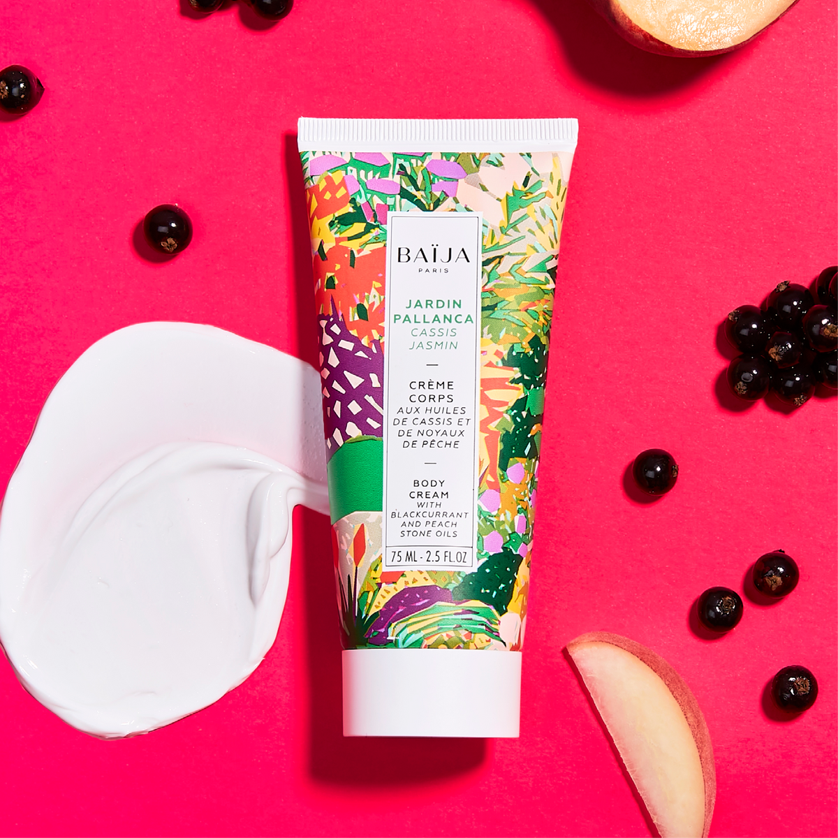 Crème corps Jardin Pallanca 75ml Cassis et Jasmin