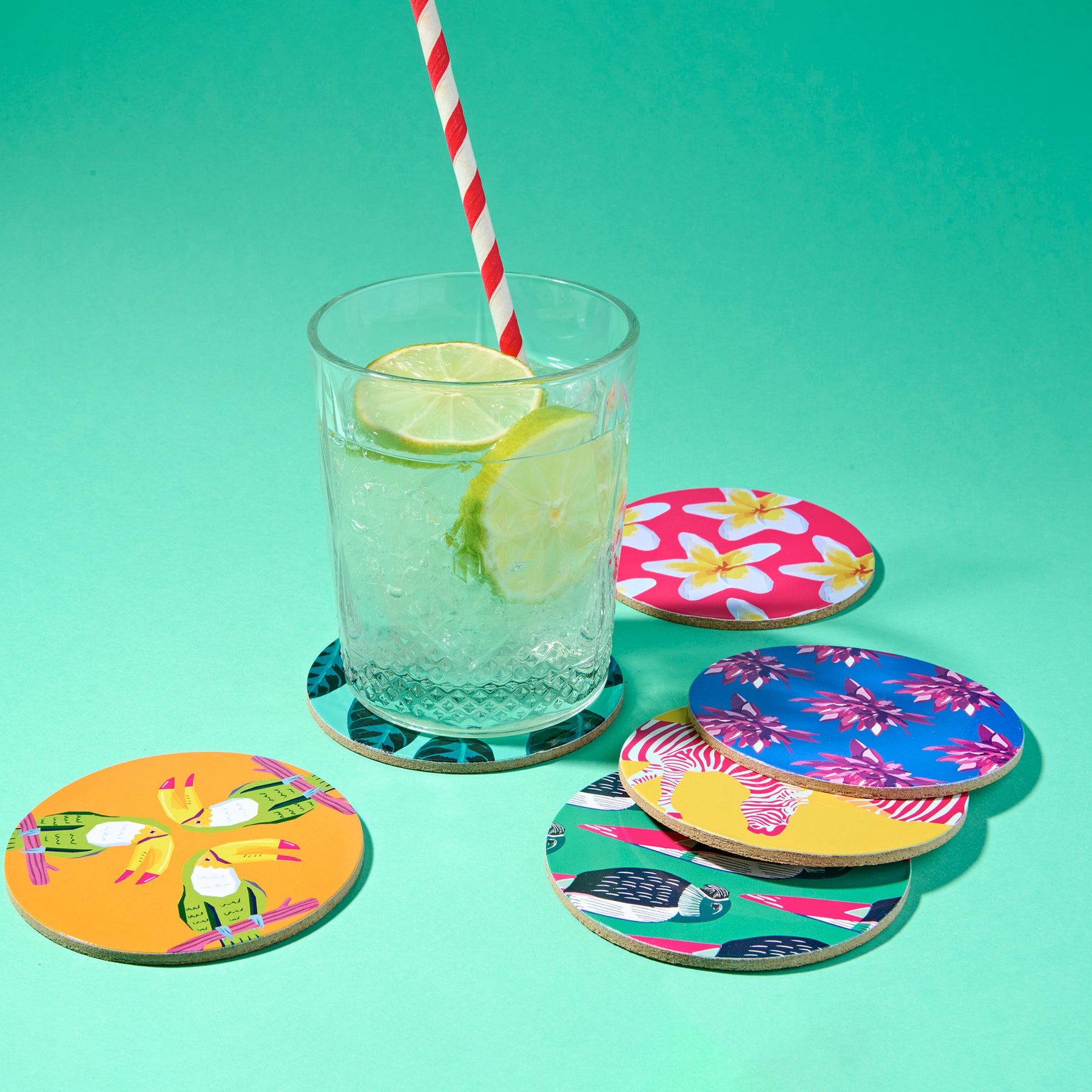 Set de 6 Sous-Verres Moana