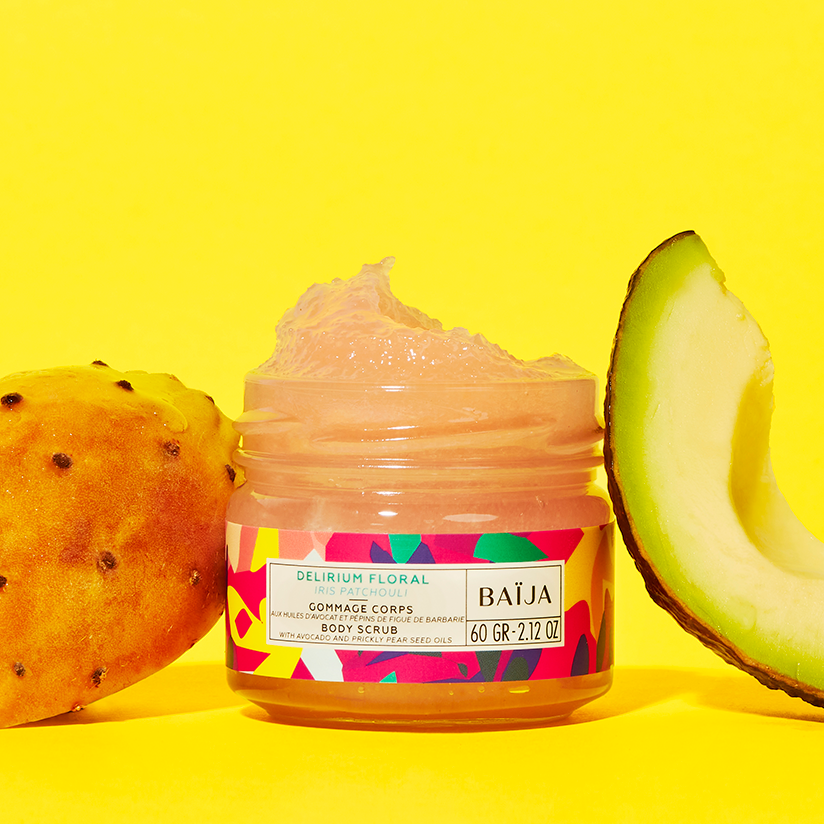 mini gommage corps delirium floral