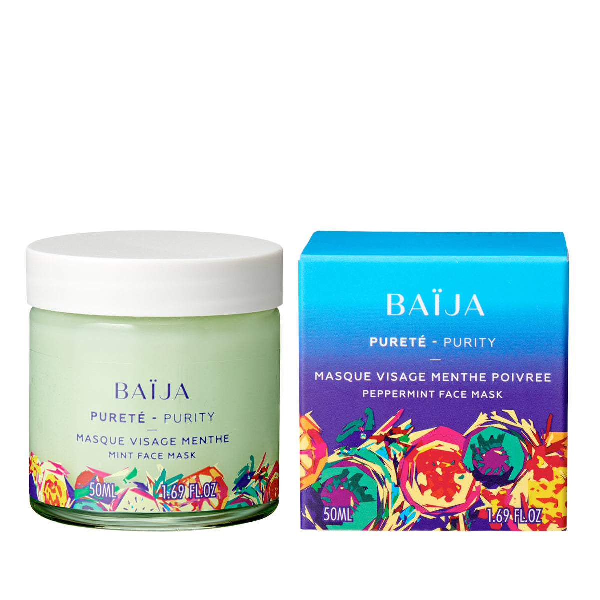 masque visage menthe poivrée "pureté"