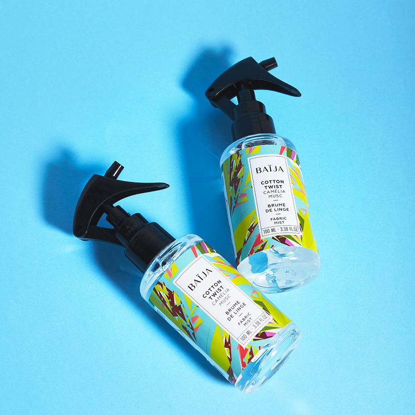Duo Senteurs Bouquet Parfumé Moana & Brume de Linge Cotton Twist