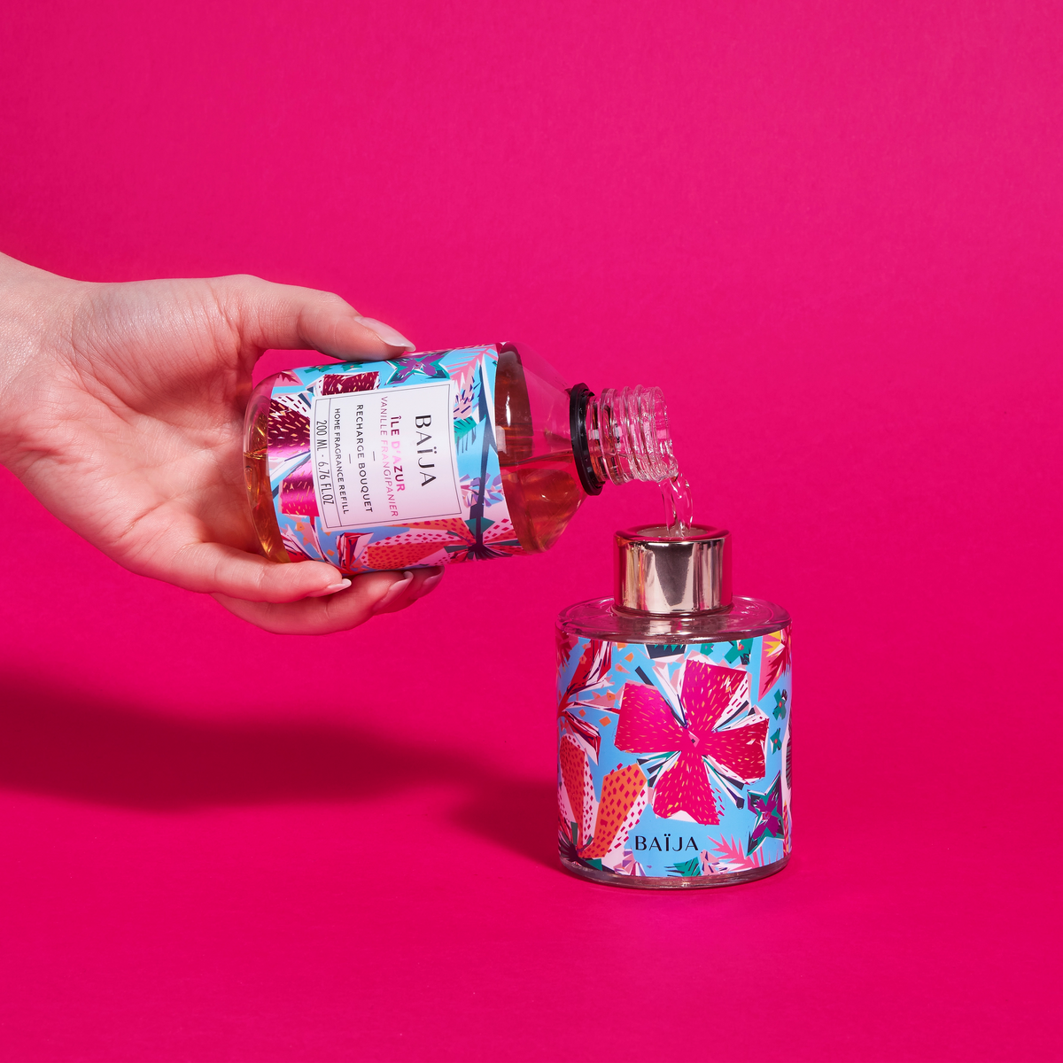 recharge bouquet parfumé "île d'azur"