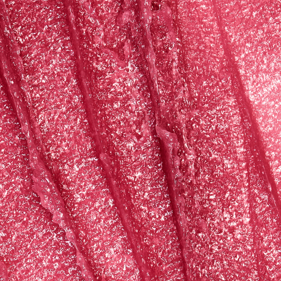 Texture du gommage pour les lèvres violette