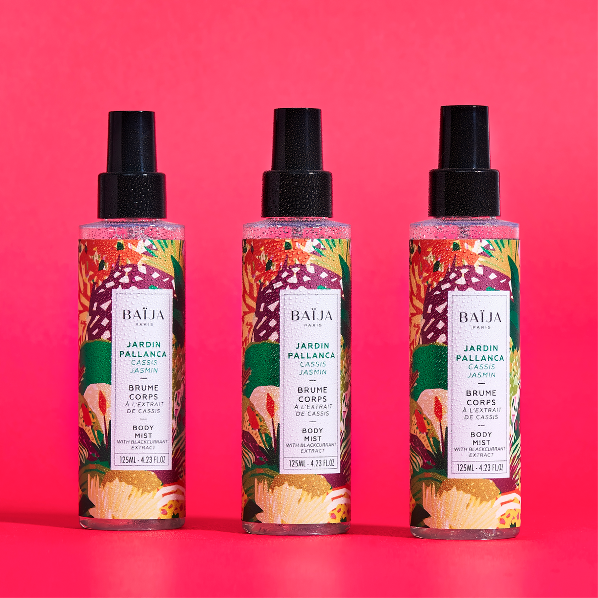 Brumes corps Jardin Pallanca 125ml Cassis Jasmin