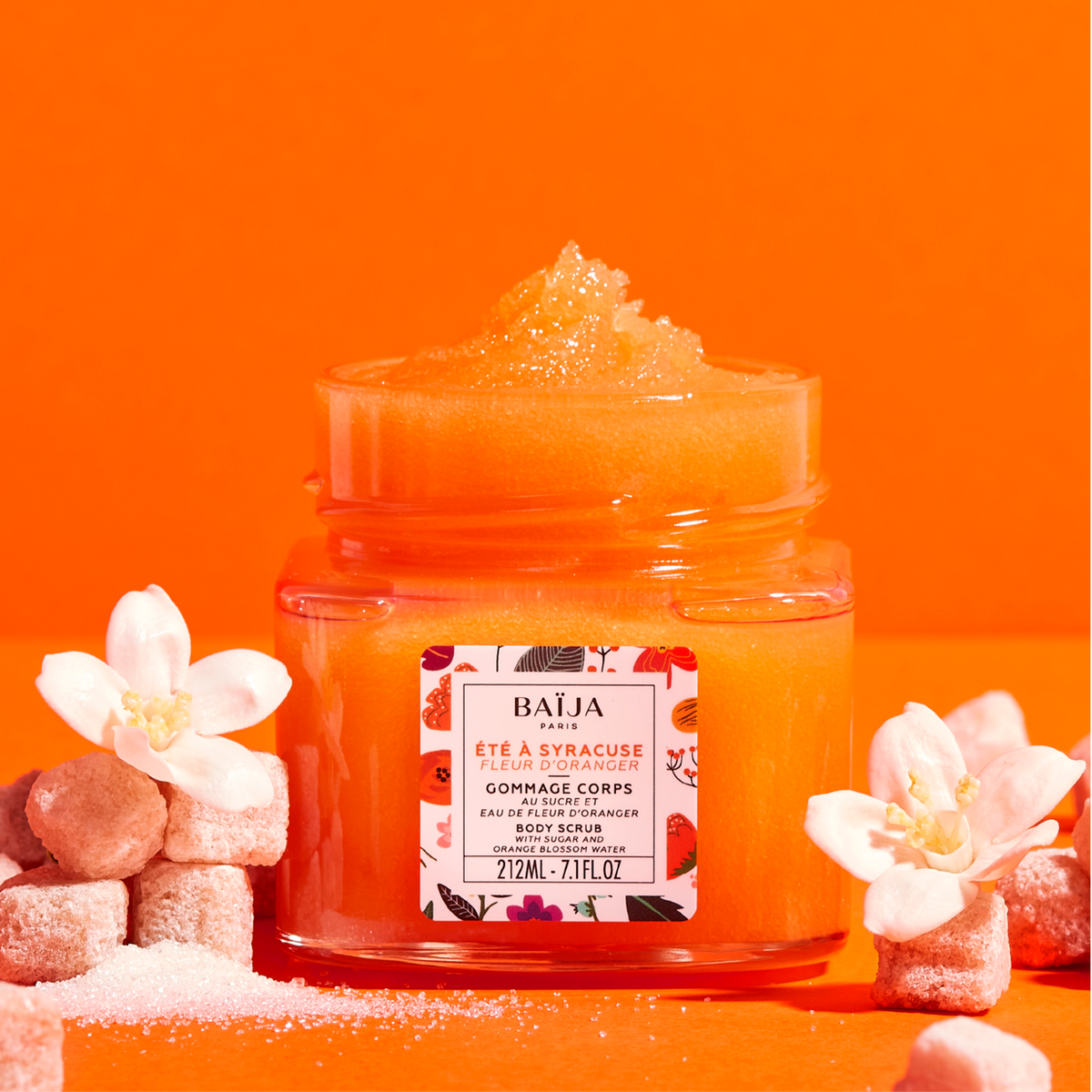 Gommage Été à Syracuse Fleur d'Oranger 254gr