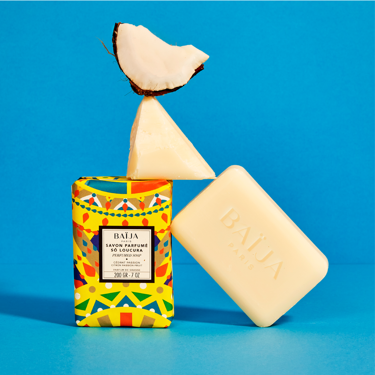 Savon solide Só Loucura Cédrat & Fruit de la Passion 200gr