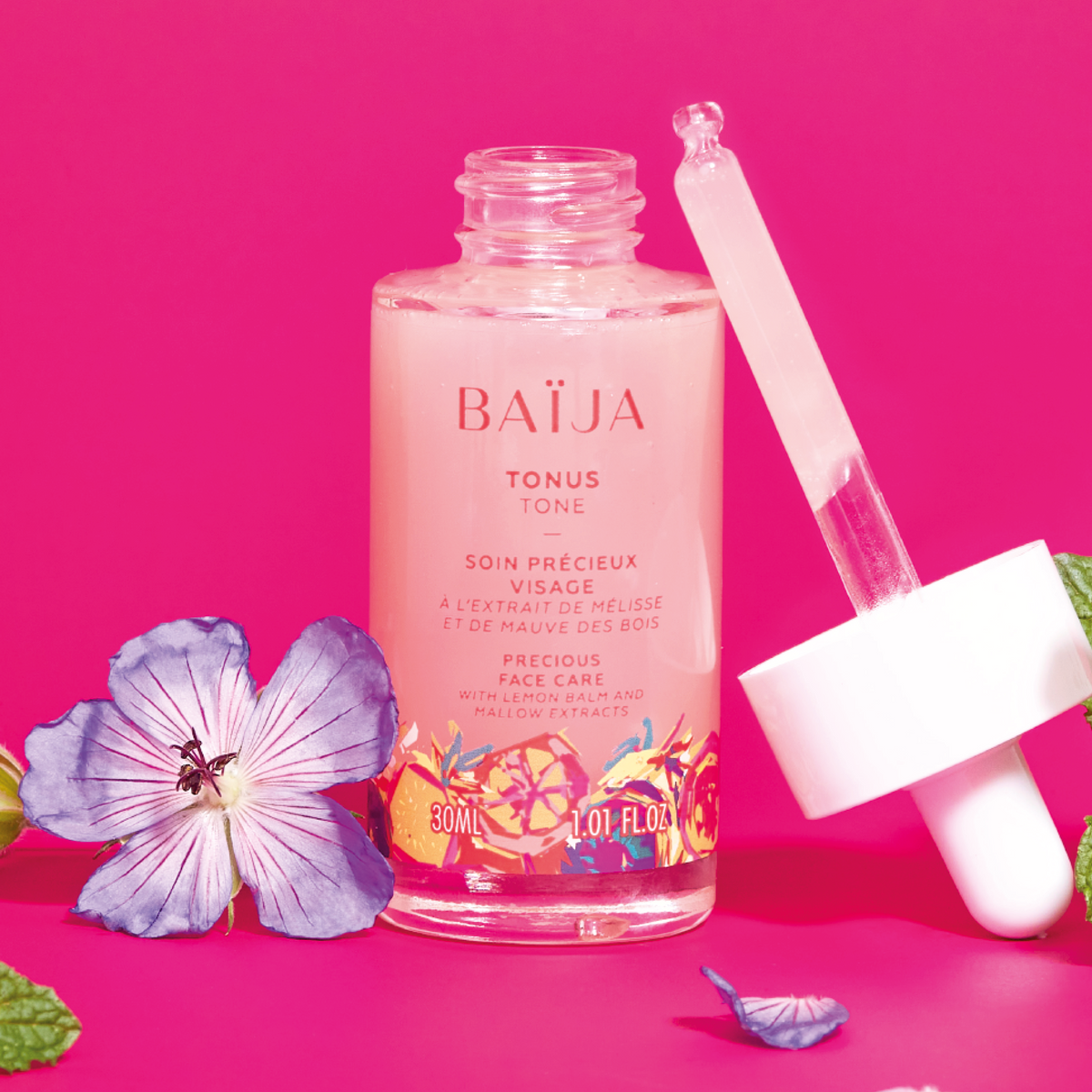 Soin Précieux Visage Mélisse & Mauve des Bois 30ml