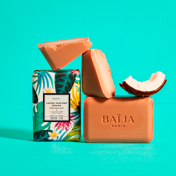 Savon solide Moana 200gr Fleur de Tiaré