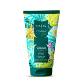 Tube de soin “BAÏJA MOANA Sun” photographié en packshot sur fond blanc. Le tube est vertical, centré, avec un design tropical multicolore (feuillages/ fleurs) et une grande étiquette vert foncé au centre. On lit “Après Soleil Réparateur” et “Restoring After-Sun”, ainsi que “150ML”. Bouchon vert foncé en bas.