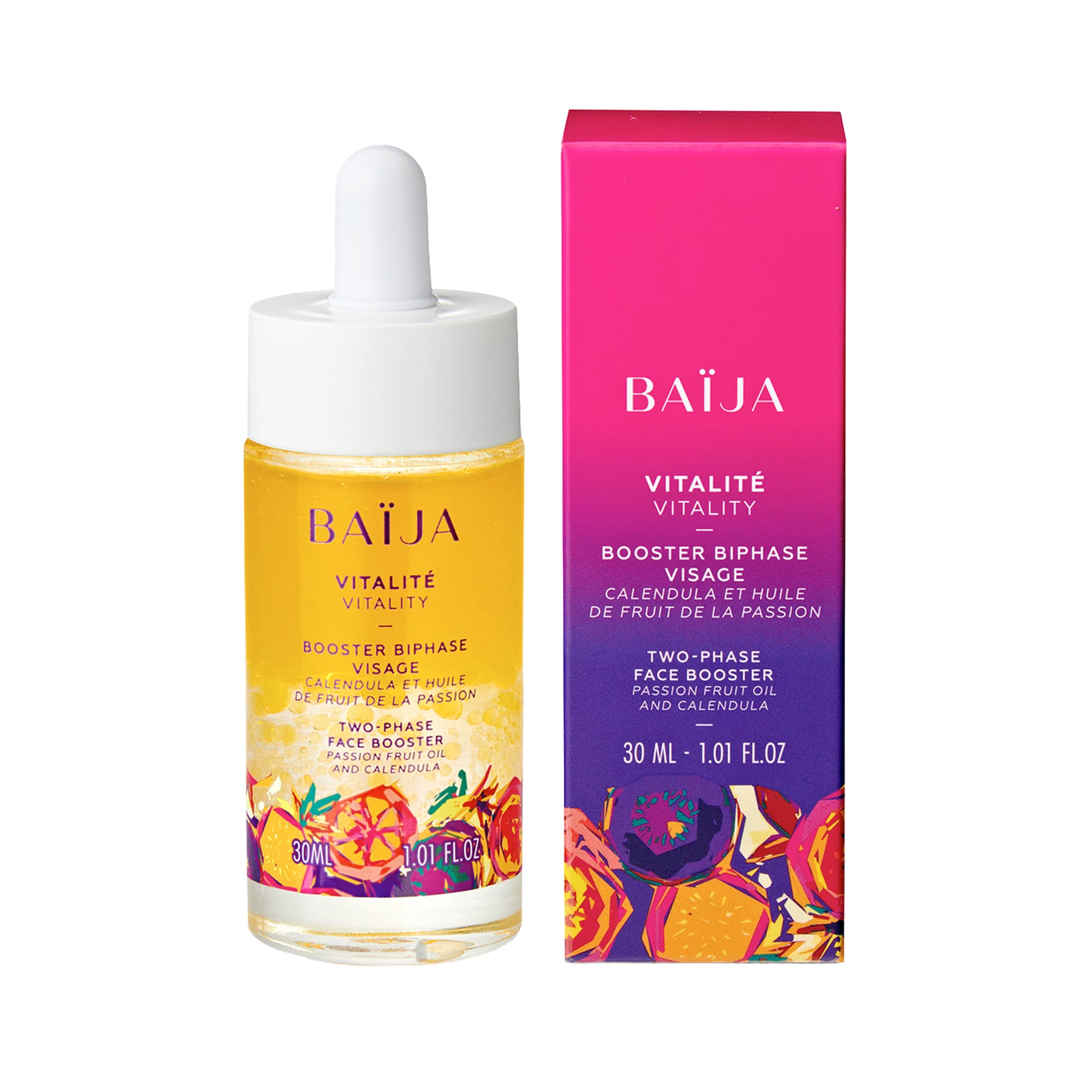 Booster biphase visage "vitalité"