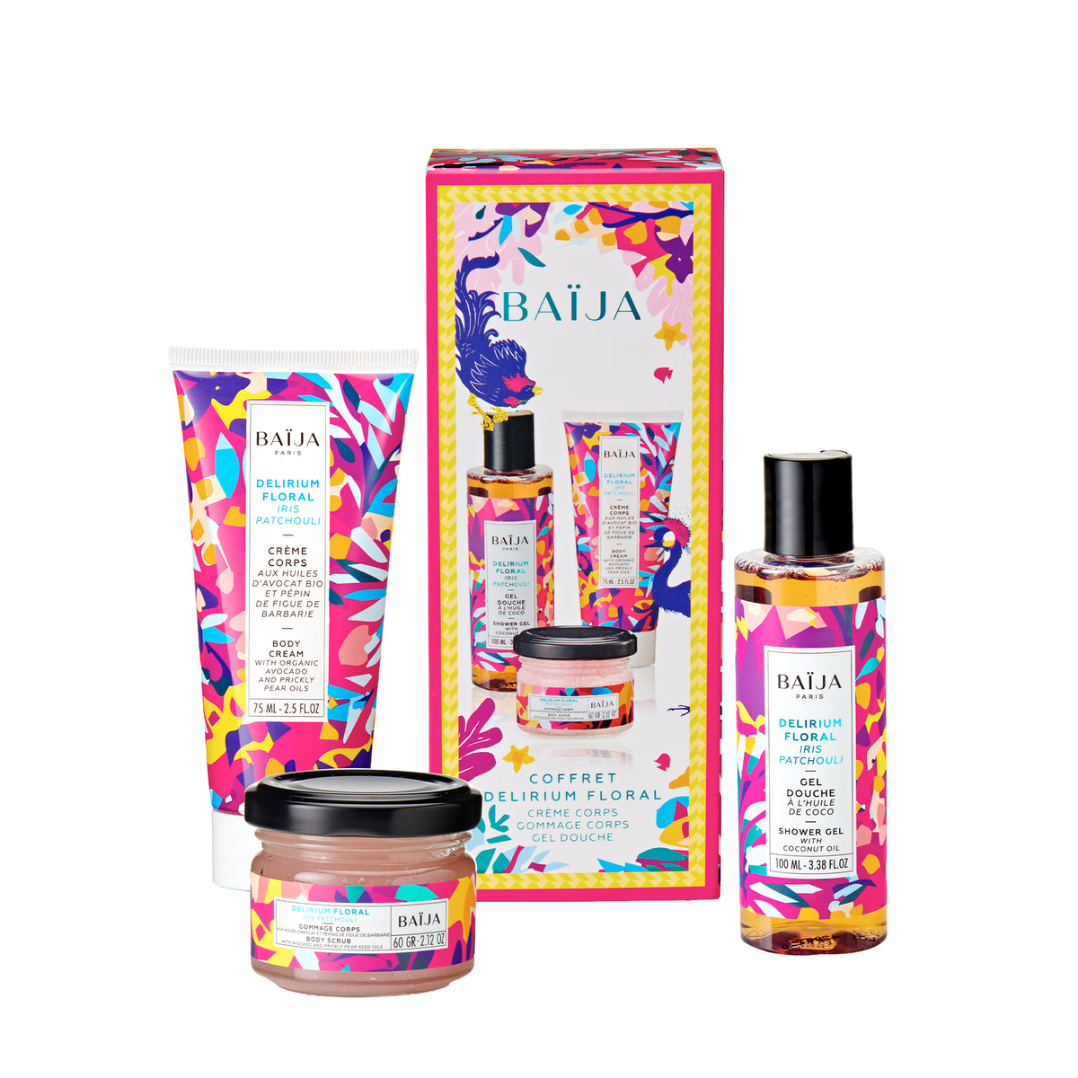 coffret corps delirium floral 