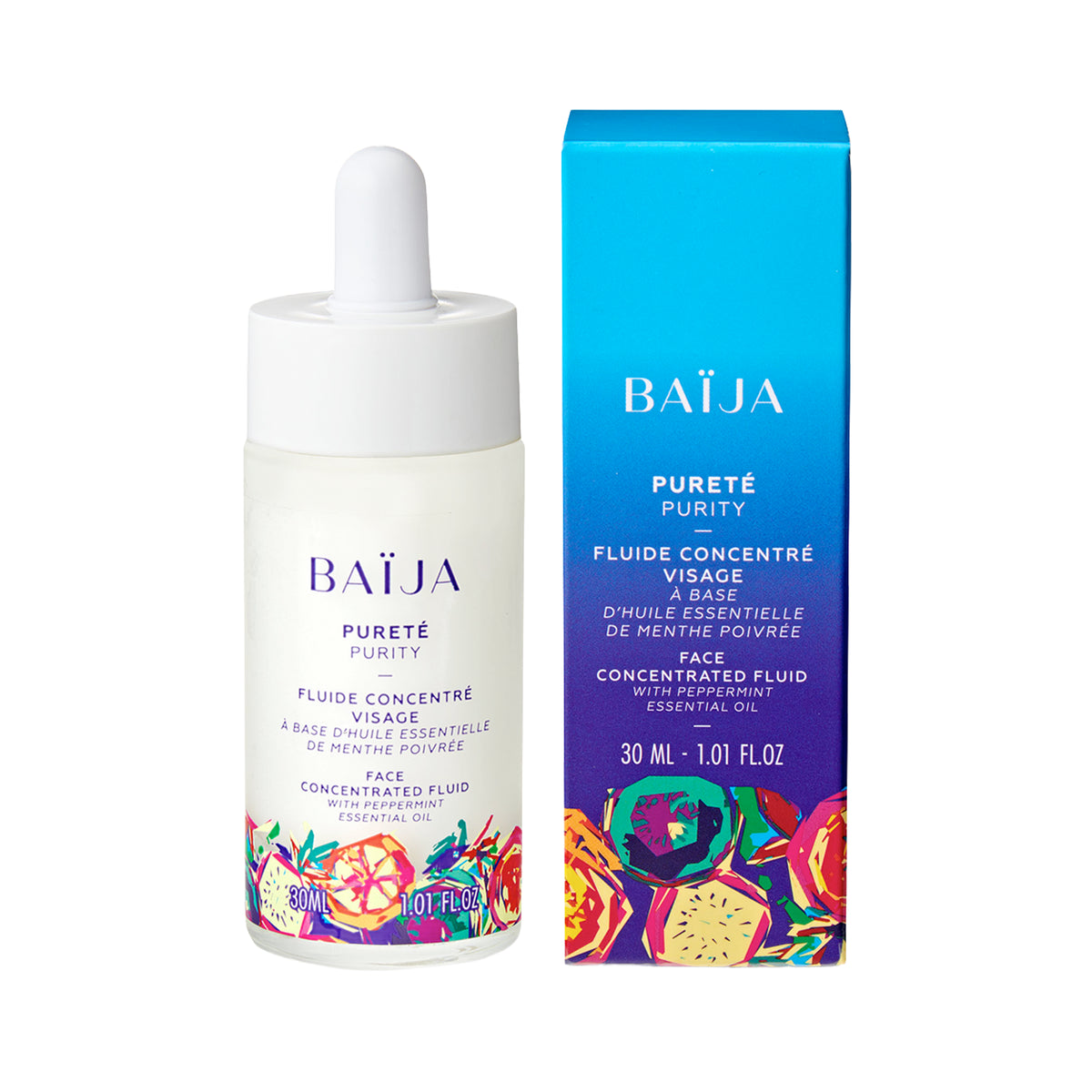 fluide concentré visage "pureté" 