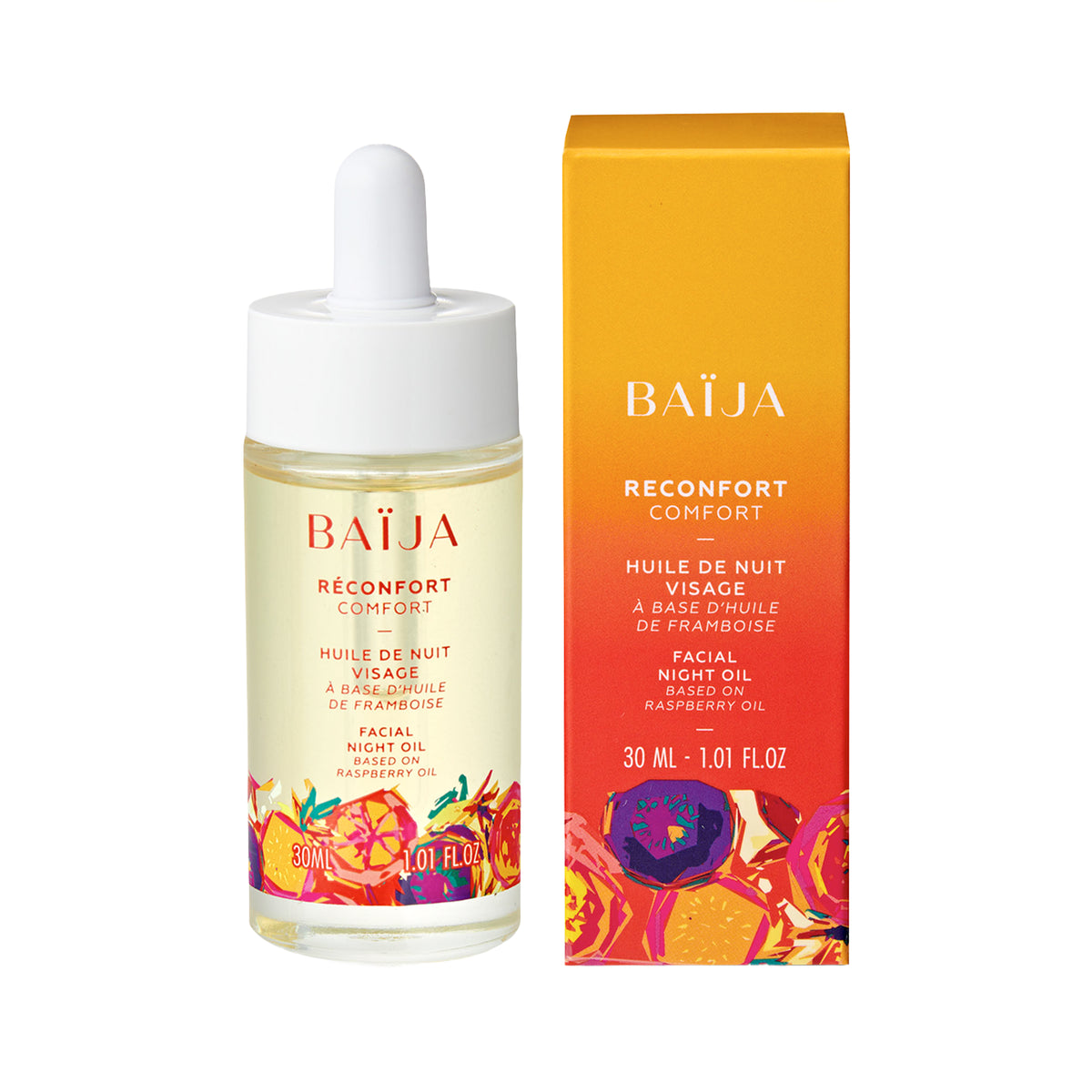 Huile de nuit visage "réconfort"
