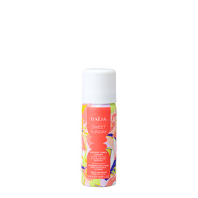 Packshot de la mousse corps lavante Sweet Sunday 50 ml, soin nettoyant hydratant pour peaux sensibles