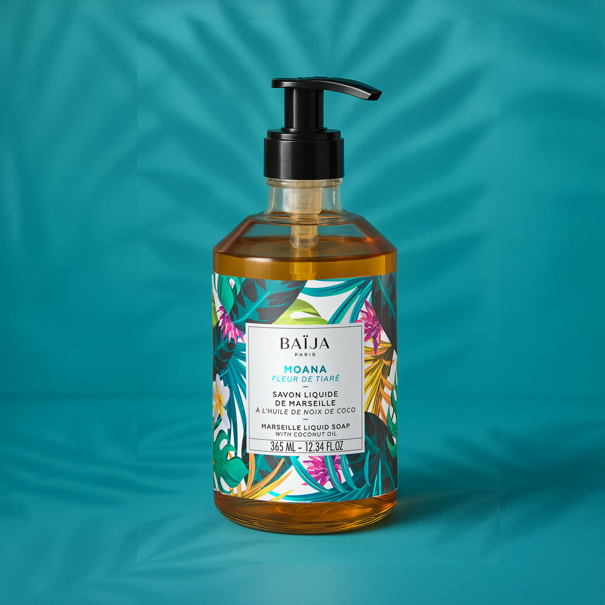 Savon Liquide de Marseille Moana en Verre • 365 ml