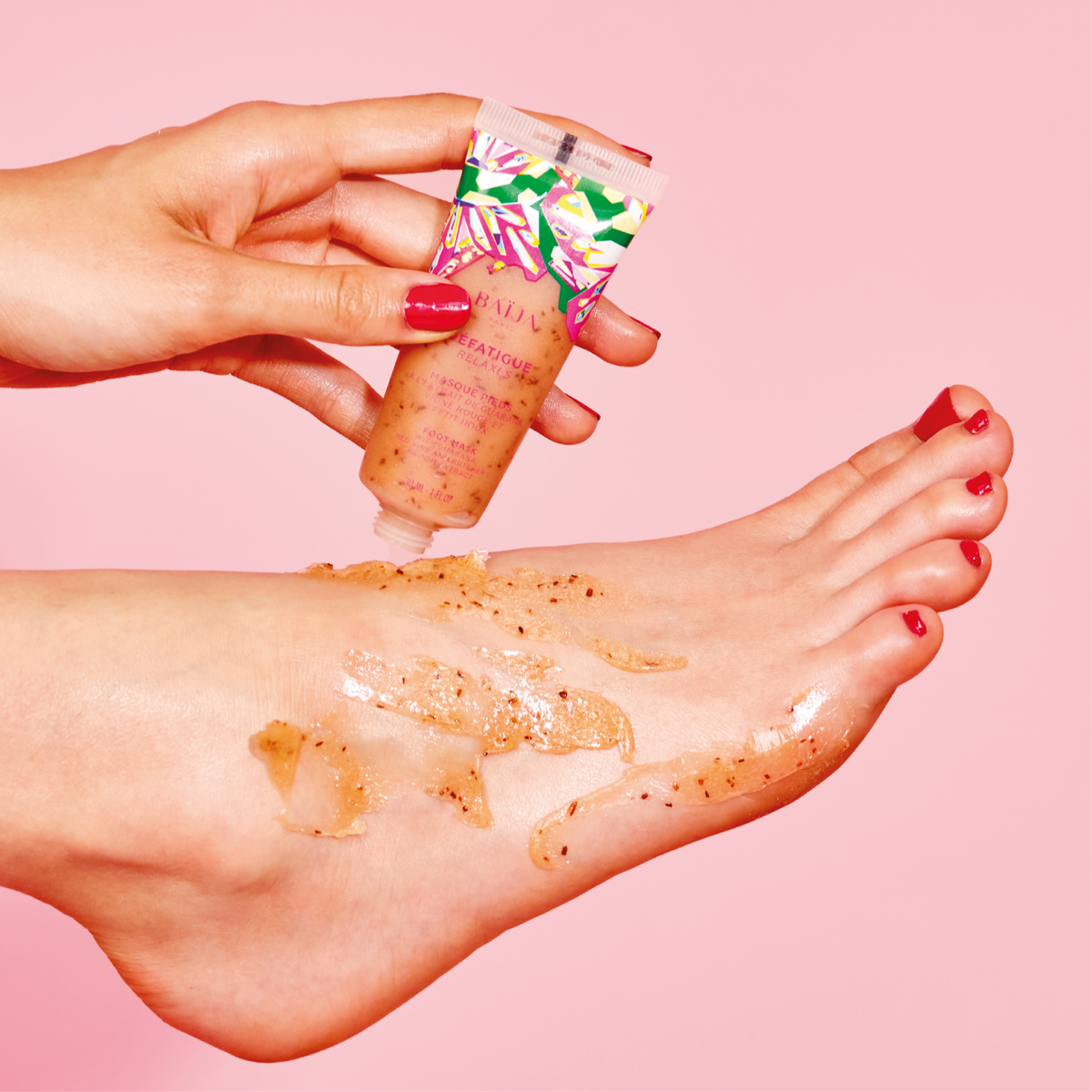 Masque pour pieds Morgan Taylor Calm 226 g Pieds Sauge Lavande main image 1